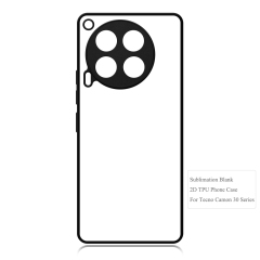 For Tecno Spark 30,Spark 20 Pro,Spark 20 Pro+.Tecno Camon 30 Sublimation 2D TPU Phone Case Cover With Aluminum Insert