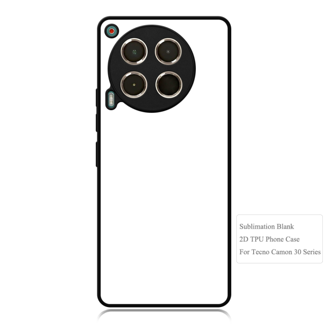 For Tecno Spark 30,Spark 20 Pro,Spark 20 Pro+.Tecno Spark 30C Sublimation 2D TPU Phone Case Cover With Aluminum Insert