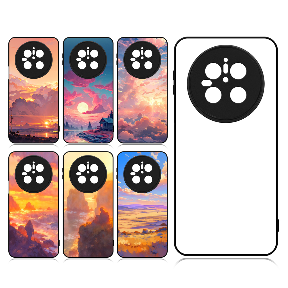 Sublimation 2D TPU Case For Huawei Mate 70,Mate 60,Mate 50 Pro Custom Logo Phone Shell For Heat Press Printing
