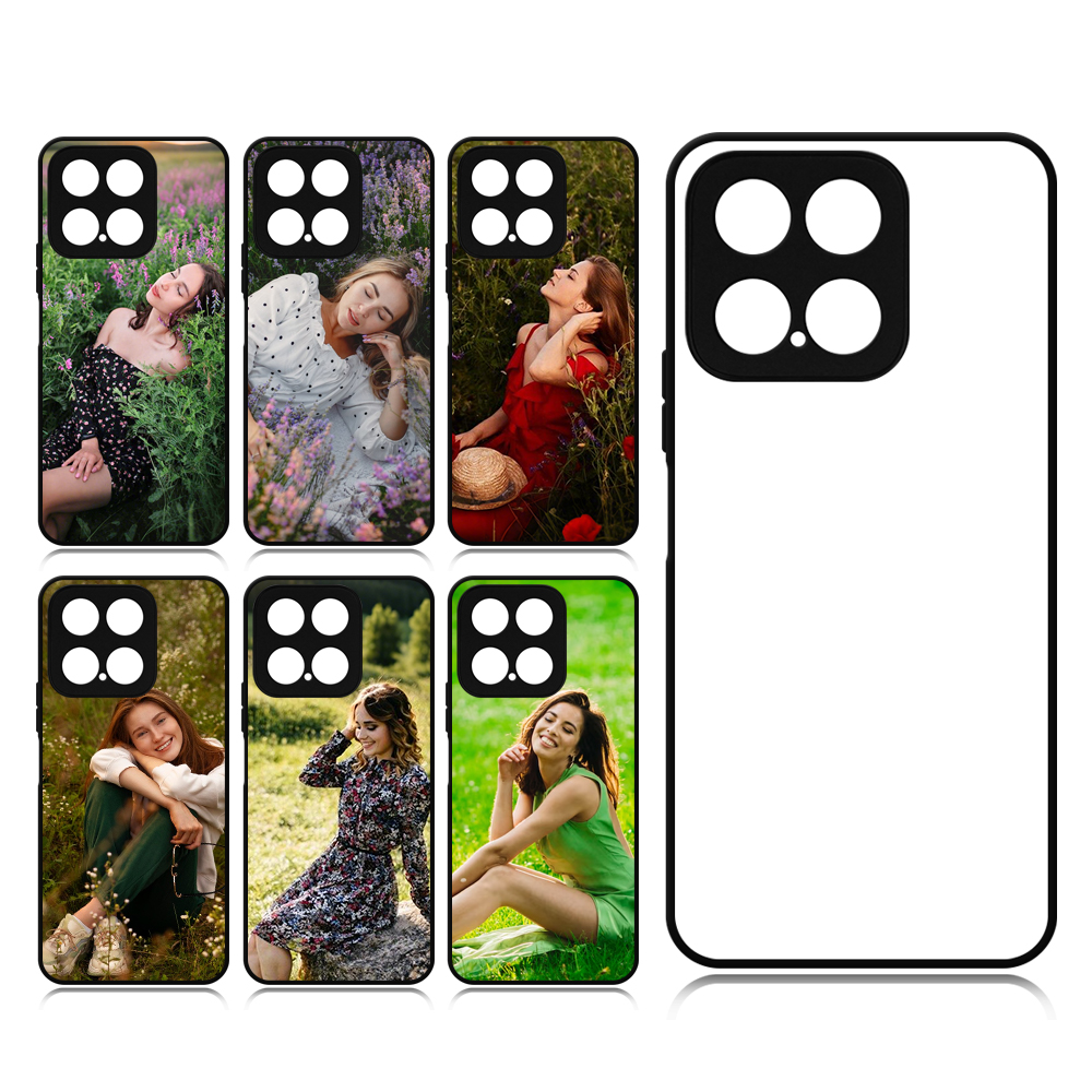 For Honor X8D, X6B 4G,X8B,X8C,Honor 90GT,Honor Series Sublimation Blank Rubber 2D TPU Phone Case Cover