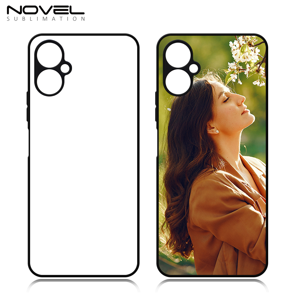 For Tecno Camon Series Camon 20/19/18/17/16/12 Sublimation 2D TPU Phone Case Soft Silicone Blank Phone Cover With Aluminum Insert