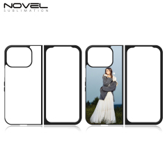 New Arrival Sublimation Blank 2D TPU Phone Case for Google Pixel Fold,Google 9 Pro Fold DIY Shell With Aluminum Insert