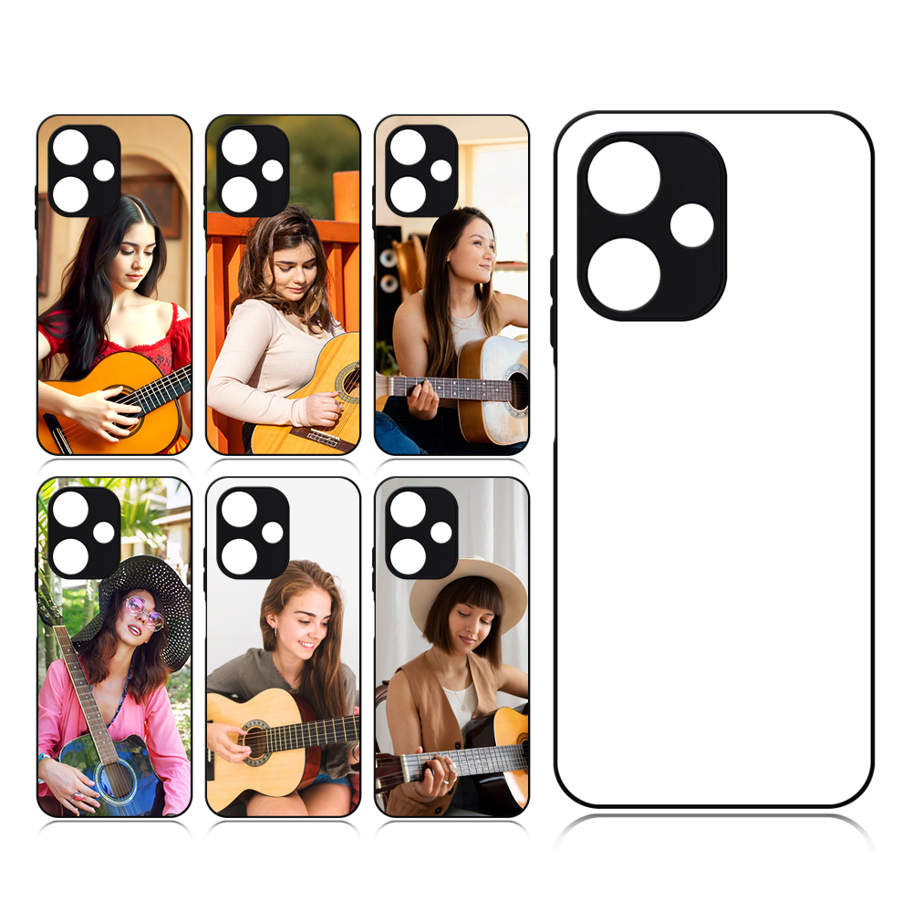 Sublimation 2D TPU Phone Case for Infinix Hot 10 Lite,Infinix Hot 30 Play,Infinix Hot 50 Series with Aluminum Insert