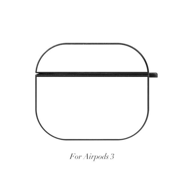 Sublimation Plastic Anti-drop Earphone Case For Airpods 4, For  Airpods 1/2/3/Pro DIY Earphone Holder