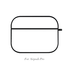 Sublimation Plastic Anti-drop Earphone Case For Airpods 4, For  Airpods 1/2/3/Pro DIY Earphone Holder