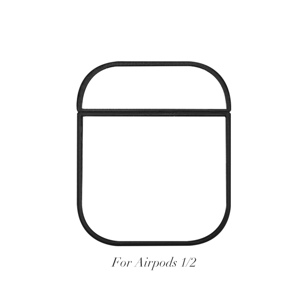 Sublimation Plastic Anti-drop Earphone Case For Airpods 4, For  Airpods 1/2/3/Pro DIY Earphone Holder