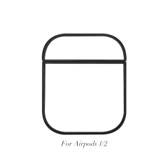 Sublimation Plastic Anti-drop Earphone Case For Airpods 4, For  Airpods 1/2/3/Pro DIY Earphone Holder