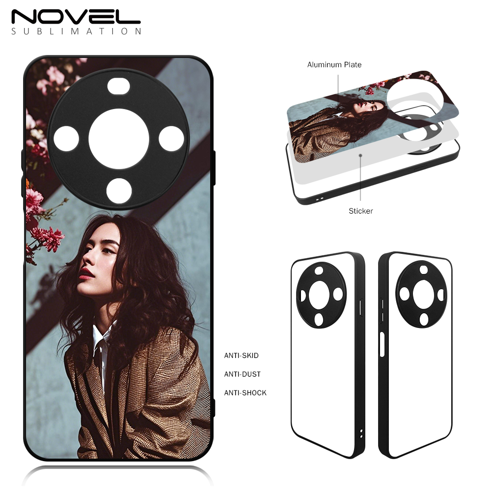 For Huawei Enjoy 70 Plus 5G,Huawei Enjoy Series Sublimation Blank Rubber 2D TPU PC Phone Case Cover