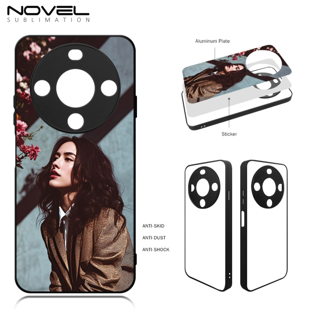 For Huawei Enjoy 70 Plus 5G,Huawei Enjoy Series Sublimation Blank Rubber 2D TPU PC Phone Case Cover