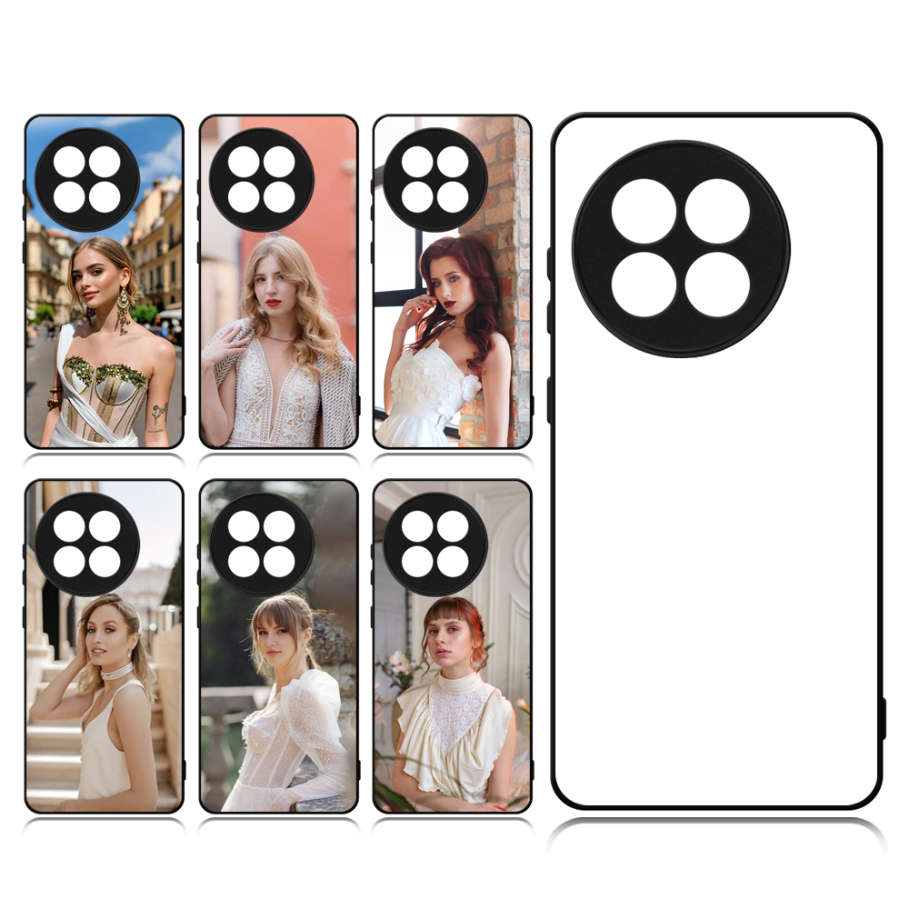 Blank Phone Case for One Plus ACE 2,ACE 3, ACE 3 Pro,ACE 3V,ACE5 5G CN Sublimation 2D TPU Phone Case With Aluminum Insert