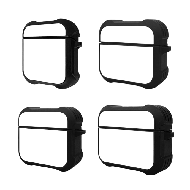 Sublimation Four Corner Anti-drop Earphone Case For Airpods 4/1/2/3 DIY Earphone Holder Soft TPU Earphone  Case