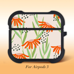 Sublimation Four Corner Anti-drop Earphone Case For Airpods 4/1/2/3 DIY Earphone Holder Soft TPU Earphone  Case