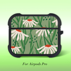 Sublimation Four Corner Anti-drop Earphone Case For Airpods 4/1/2/3 DIY Earphone Holder Soft TPU Earphone  Case