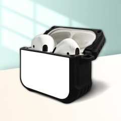 Sublimation Four Corner Anti-drop Earphone Case For Airpods 4/1/2/3 DIY Earphone Holder Soft TPU Earphone  Case