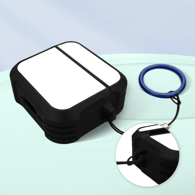 Sublimation Four Corner Anti-drop Earphone Case For Airpods 4/1/2/3 DIY Earphone Holder Soft TPU Earphone  Case