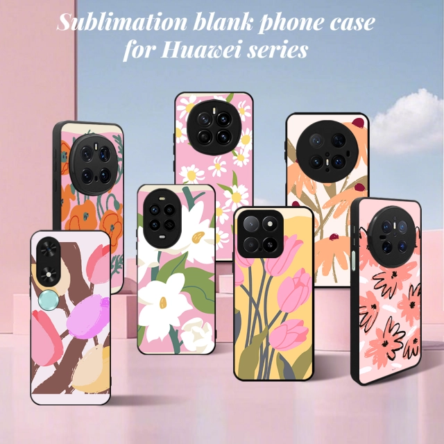 For Huawei Nova 13 Pro 5G,Nova 12 SE 5G,Huawei Nova Series Sublimation Blank Rubber 2D TPU Phone Case Cover