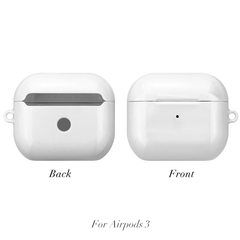 Sublimation 3D Coated Film Airpods Case for Airpods 1/2/3/4, Airpods Pro 3, Airpods Pro 2, Airpods Pro, Protective Case Blank 3D Sublimation Plastic Cover