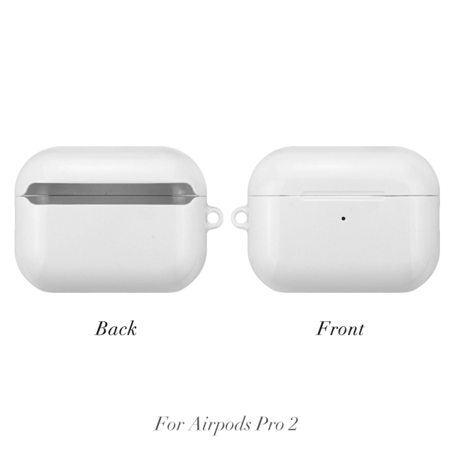Sublimation 3D Coated Film Airpods Case for Airpods 1/2/3/4, Airpods Pro,Airpods Pro 2 Protective Case Blank 3D Sublimation Plastic Cover