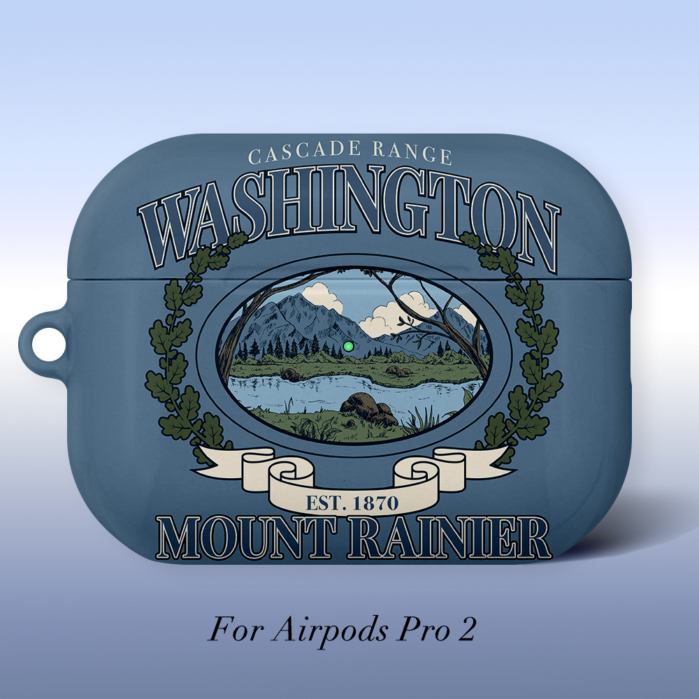 Sublimation 3D Coated Film Airpods Case for Airpods 1/2/3/4, Airpods Pro 3, Airpods Pro 2, Airpods Pro, Protective Case Blank 3D Sublimation Plastic Cover