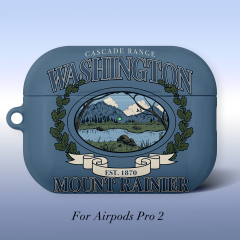 Sublimation 3D Coated Film Airpods Case for Airpods 1/2/3/4, Airpods Pro,Airpods Pro 2 Protective Case Blank 3D Sublimation Plastic Cover