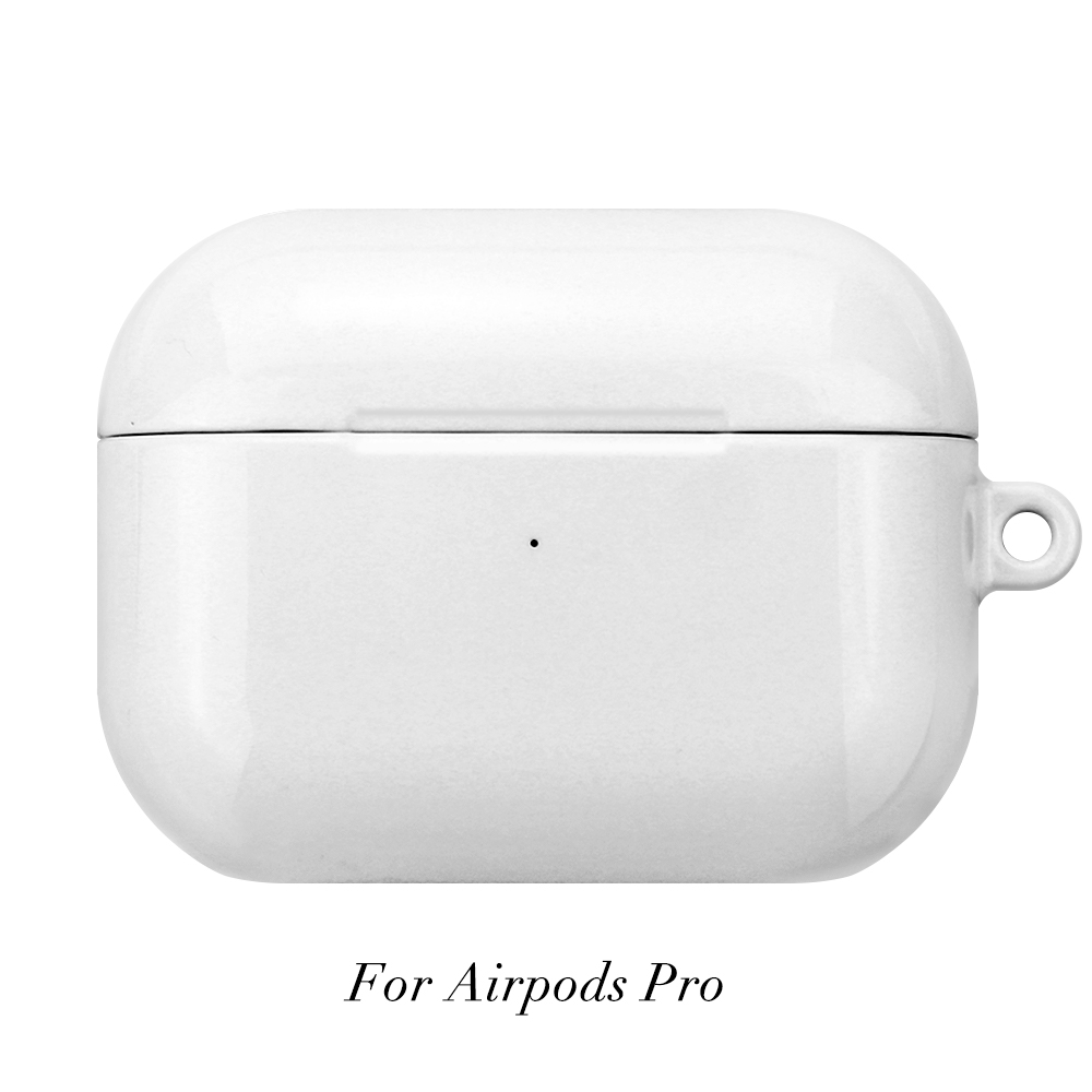 Sublimation 3D Coated Film Airpods Case for Airpods 1/2/3/4, Airpods Pro 3, Airpods Pro 2, Airpods Pro, Protective Case Blank 3D Sublimation Plastic Cover