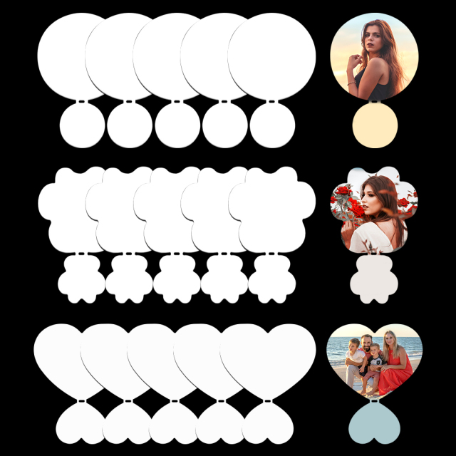 Sublimation Foldable Aluminum Panel Photo Frame - Lightweight, Durable & Portable Heat Transfer Aluminum Photo Frame OEM Photo Frames