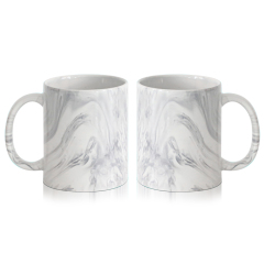 Sublimation 11oz Mug Heat Transfer Ceramic Texture Mugs - Unique Design, Durable & Dishwasher Safe