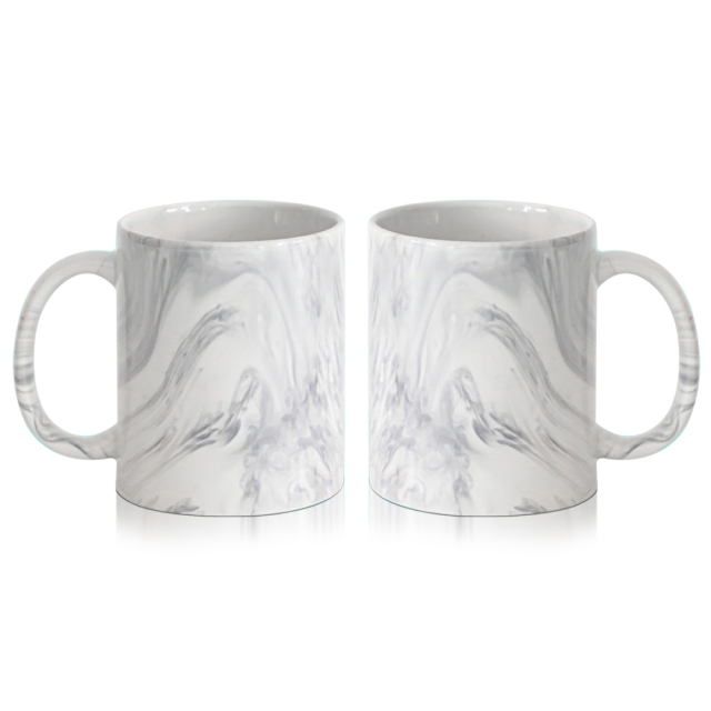 Sublimation 11oz Mug Heat Transfer Ceramic Texture Mugs - Unique Design, Durable & Dishwasher Safe