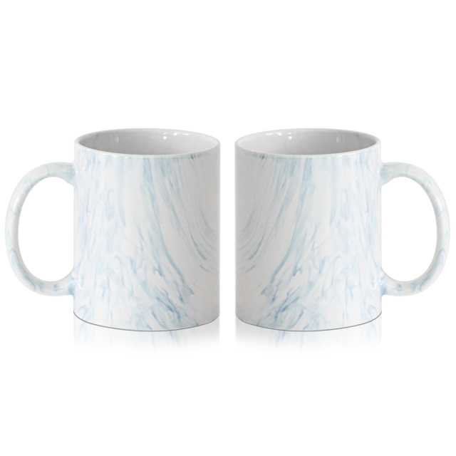 Sublimation 11oz Mug Heat Transfer Ceramic Texture Mugs - Unique Design, Durable & Dishwasher Safe