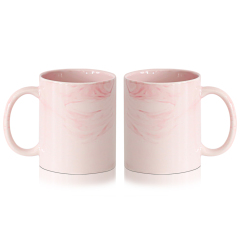 Sublimation 11oz Mug Heat Transfer Ceramic Texture Mugs - Unique Design, Durable & Dishwasher Safe