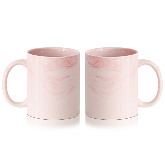 Sublimation 11oz Mug Heat Transfer Ceramic Texture Mugs - Unique Design, Durable & Dishwasher Safe