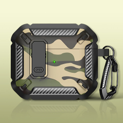 Camouflage TPU AirPods Case for AirPods Pro/1/2/3/4 Durable TPU AirPods Cover Shockproof AirPods Case