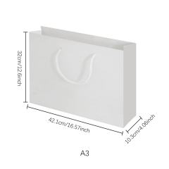 Sublimation Paper Gift Bags with Handles Shopping Retail Merchandise Wedding Party Favor Bags, Paper Grocery Bags Sacks Recyclable