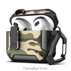 Camouflage TPU AirPods Case for AirPods Pro/1/2/3/4 Durable TPU AirPods Cover Shockproof AirPods Case
