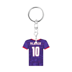 Sublimation Aluminium Double Sided Print Keyring Custom Sublimation Aluminum Keychain