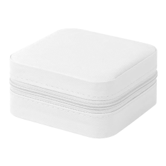 UV Printed Leather Mini Jewelry Box - Customizable Design for Wholesale & Promotional Gifts Stylish Organizer for Rings & Earrings