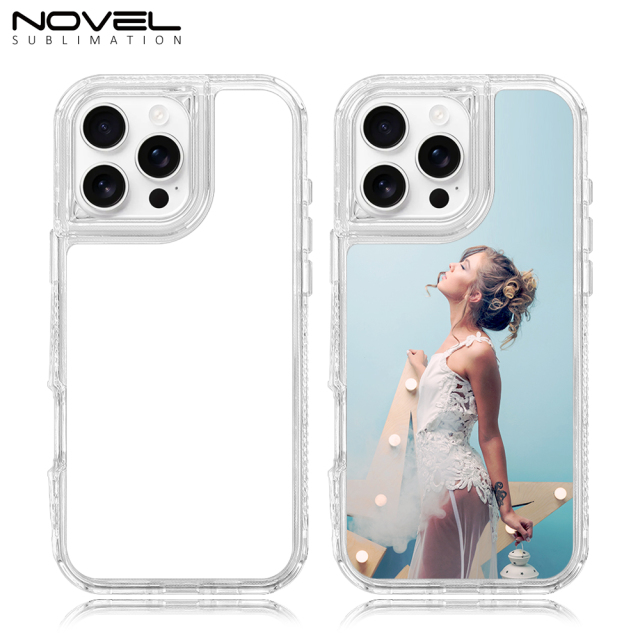 New arrival Sublimation 2D 3in1 Transparent Phone Case For ZTE AXON 50,ZTE BLADE A53,ZTE V41 Smart Series