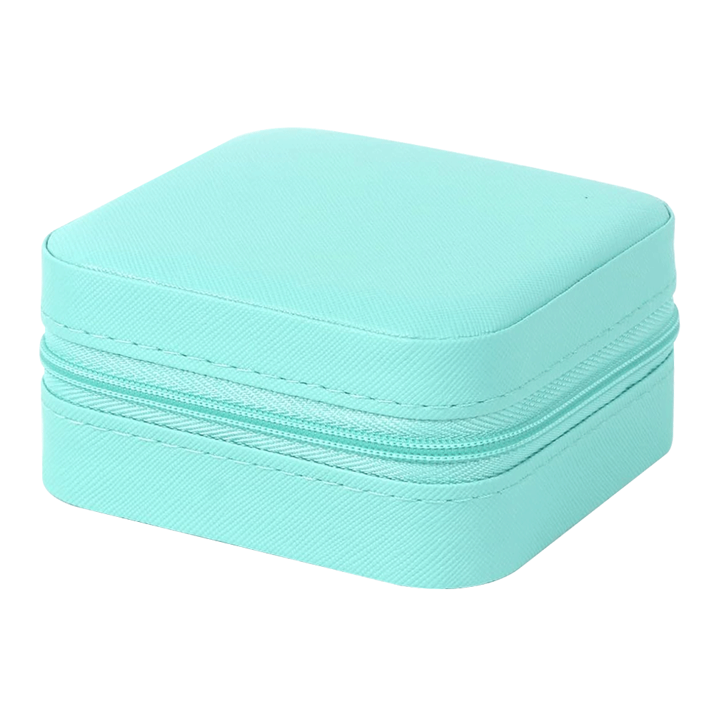 UV Printed Leather Mini Jewelry Box - Customizable Design for Wholesale & Promotional Gifts Stylish Organizer for Rings & Earrings 10*10cm Jewelry Box