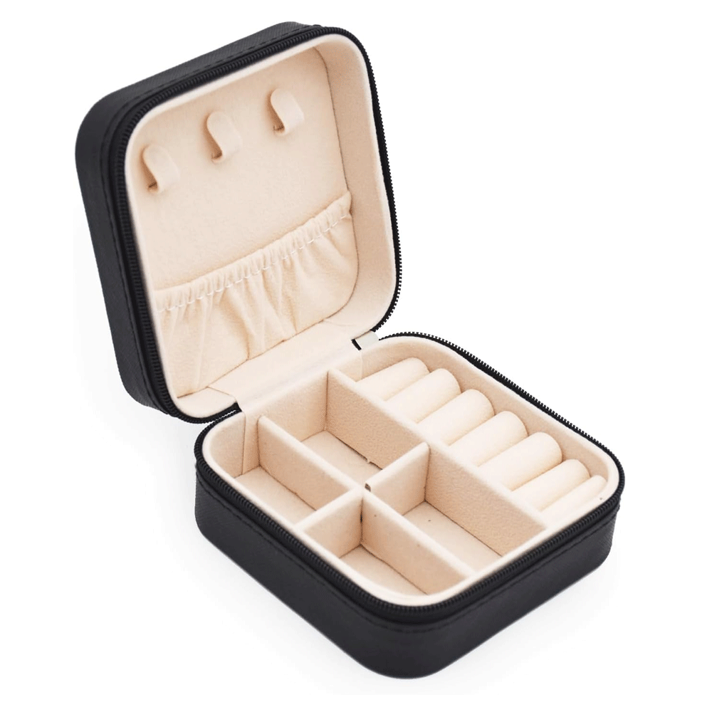 UV Printed Leather Mini Jewelry Box - Customizable Design for Wholesale & Promotional Gifts Stylish Organizer for Rings & Earrings 10*10cm Jewelry Box