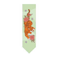 Sublimation PU Leather Bookmark School Supply Single-side Printable Heat Transfer Bookmarks