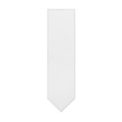 Sublimation PU Leather Bookmark School Supply Single-side Printable Heat Transfer Bookmarks