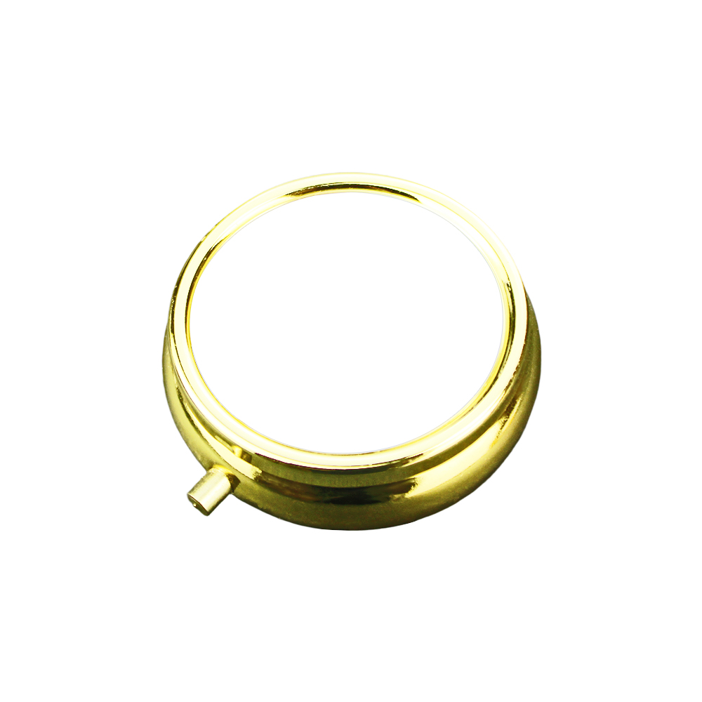 Sublimation 3 Grids Pill Box Custom Heat Transfer Metal Pill Box - Personalized Medication Organizer for Bulk Orders & Promotional Gifts