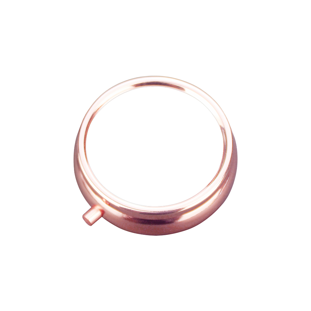 Sublimation 3 Grids Pill Box Custom Heat Transfer Metal Pill Box - Personalized Medication Organizer for Bulk Orders & Promotional Gifts