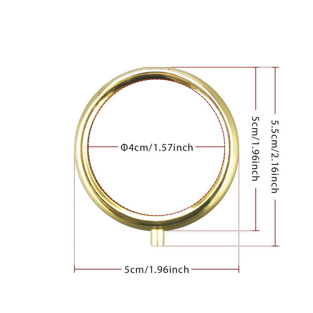 Sublimation 3 Grids Pill Box Custom Heat Transfer Metal Pill Box - Personalized Medication Organizer for Bulk Orders & Promotional Gifts
