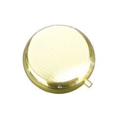 Sublimation 3 Grids Pill Box Custom Heat Transfer Metal Pill Box - Personalized Medication Organizer for Bulk Orders & Promotional Gifts