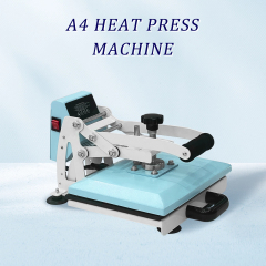 Sublimation A4 Machine Flat Heat Press Machine Bottom Draggable DIY T-Shirts,Pillow,Bag,Plate,Aluminum sheet,Mouse Pad