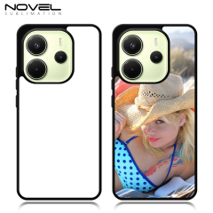 Sublimation Blank 2D TPU Phone Case for Redmi Note 13R PRO,Note 14 4G EU DIY Shell With Aluminum Sheet