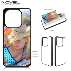 Sublimation Blank 2D TPU Phone Case for Redmi Note 13R PRO,Note 14 4G EU DIY Shell With Aluminum Sheet