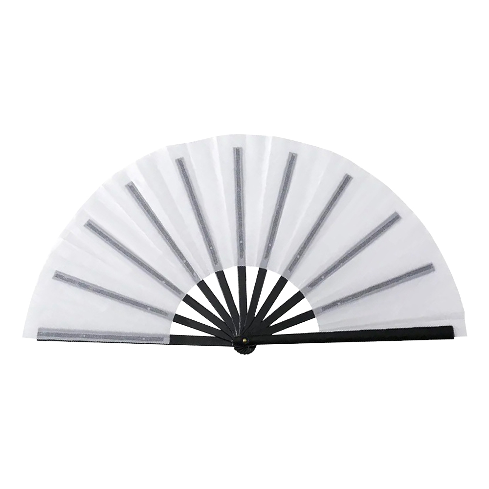 Double-Sided Sublimation Plastic & Polyester Folding Fans - Full-Color Custom Printing for Events & Promotions