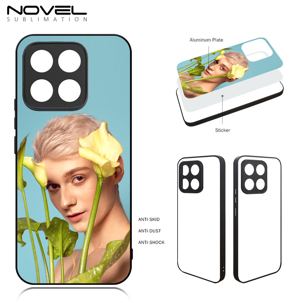 For Honor X8D, X6B 4G,X8B,X8C,Honor 90GT,Honor Series Sublimation Blank Rubber 2D TPU Phone Case Cover